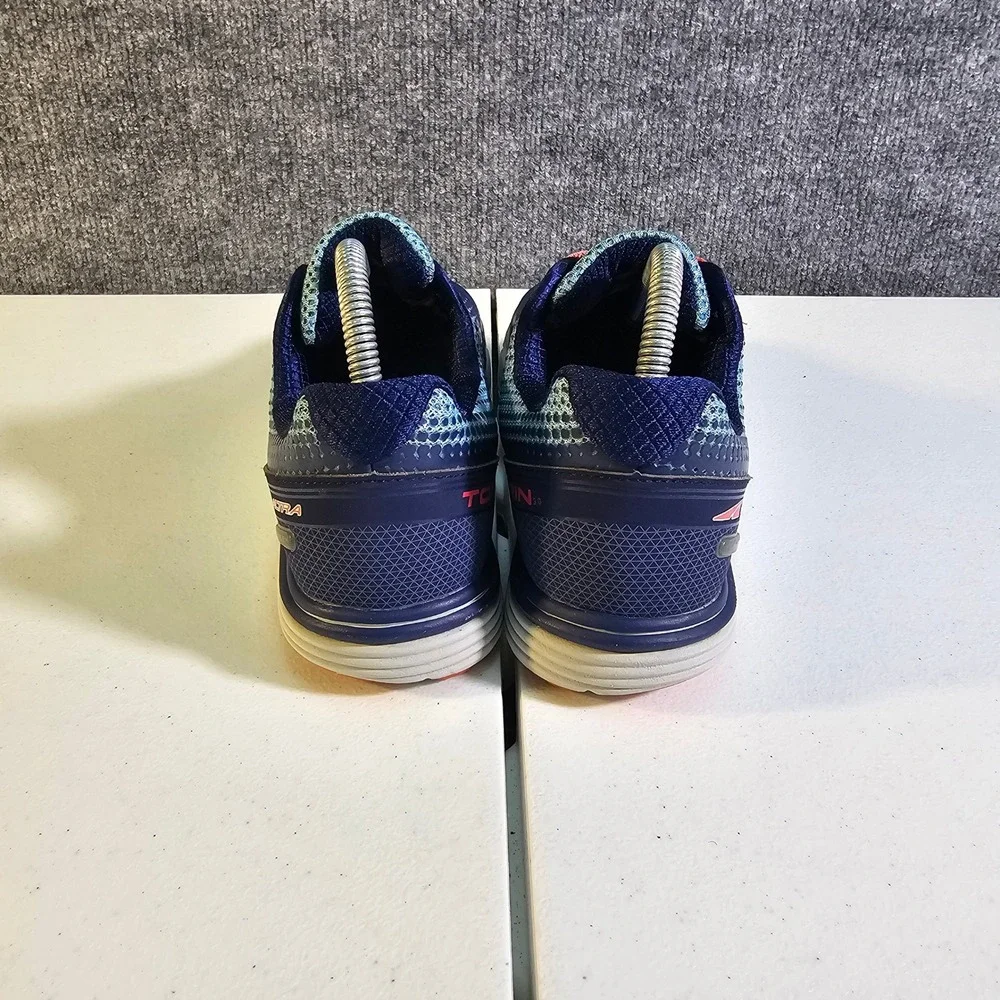 Altra Torin 3.0 Women 8.5 Blue Pink Zero Drop FootShape Running Shoes AFW1737F-1
